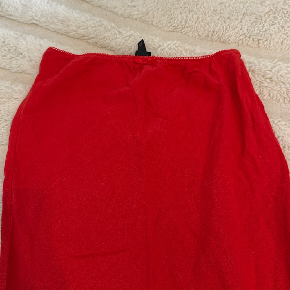 Wild Fable Red Maxi Skirt